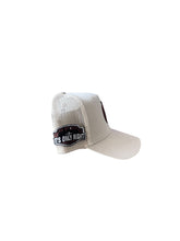 Load image into Gallery viewer, Beige Cap Brown/White Logo
